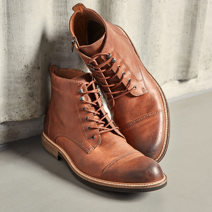 ecco kenton plain toe boot
