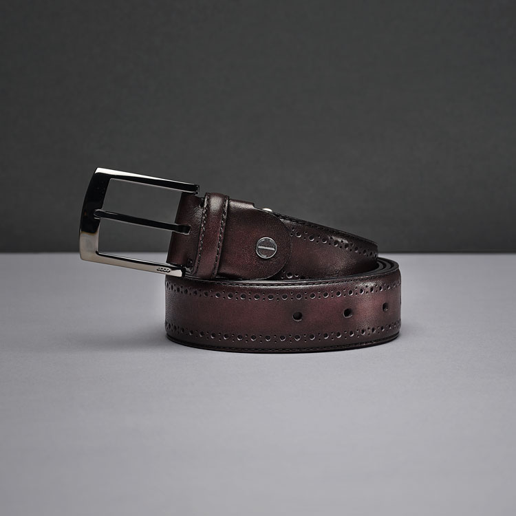 ecco leather belts