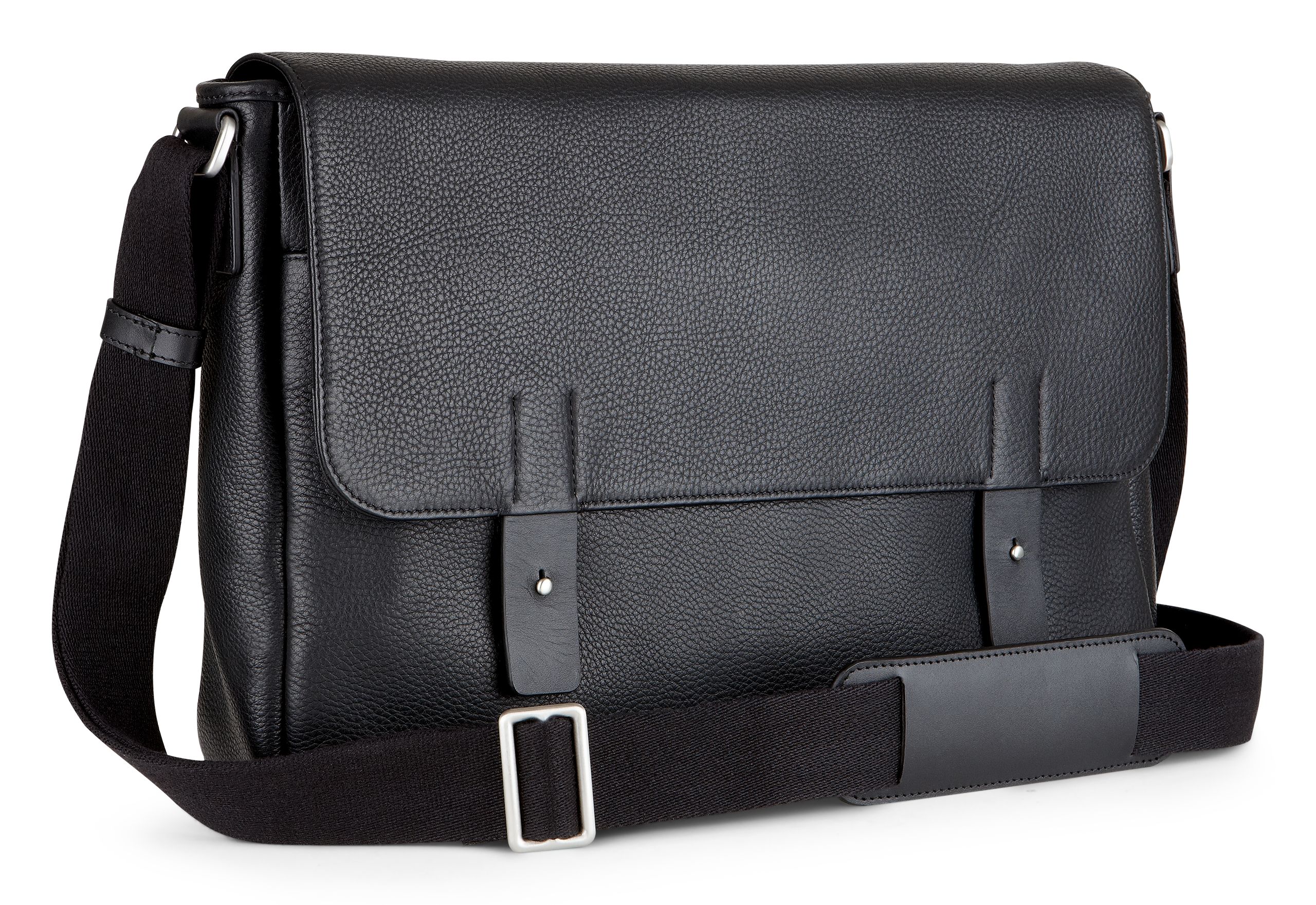 Black ECCO Ely Messenger