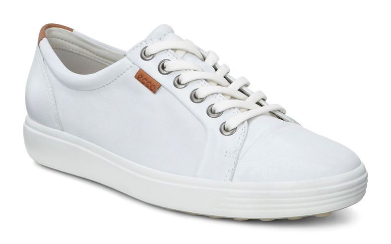 柔酷7号女鞋系列系带鞋 (白色)