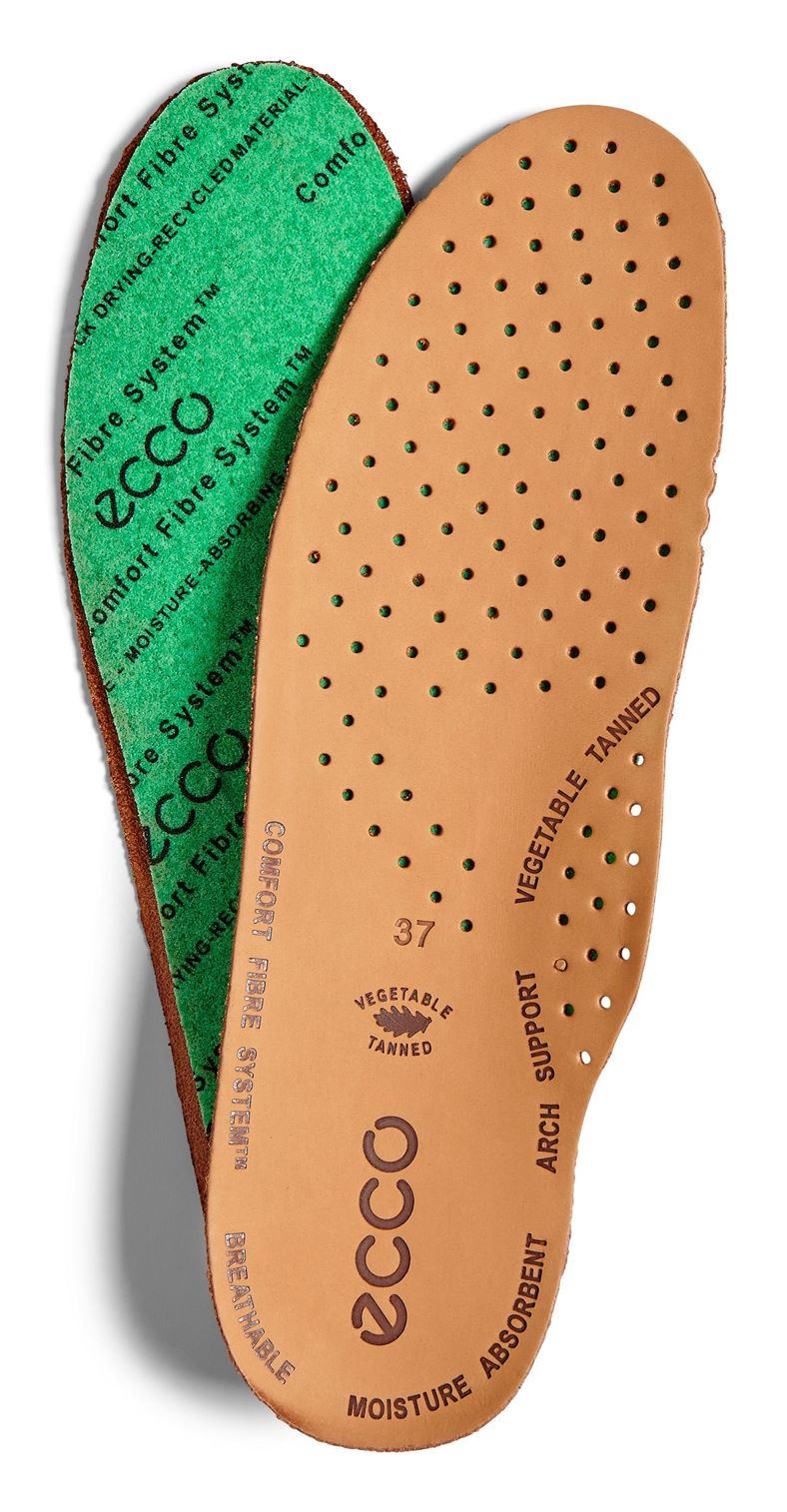 ECCO Ladies CFS Leather Insole (Brown)