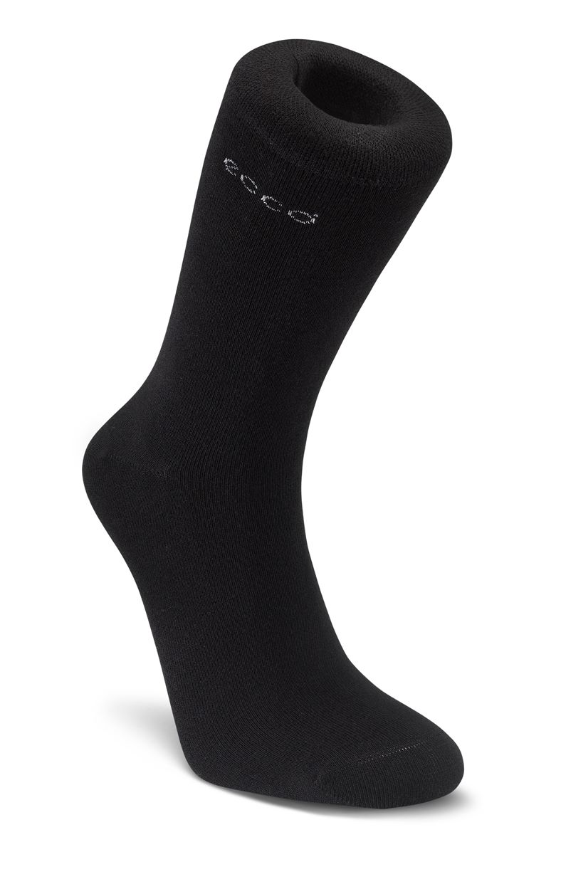 Bamboo Crew Sock (Black)