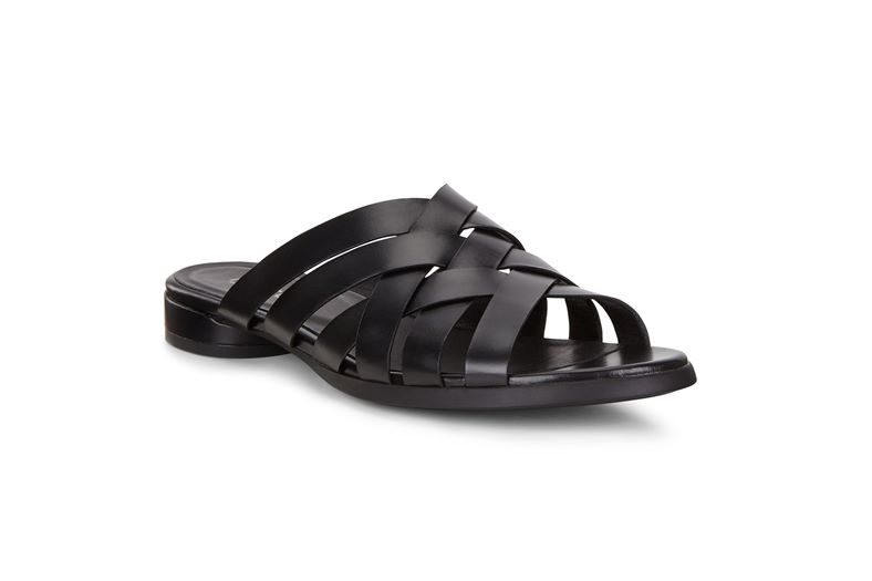 W FLAT SANDAL (Preto)