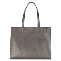 Geometrik Shopper (Cinzento)