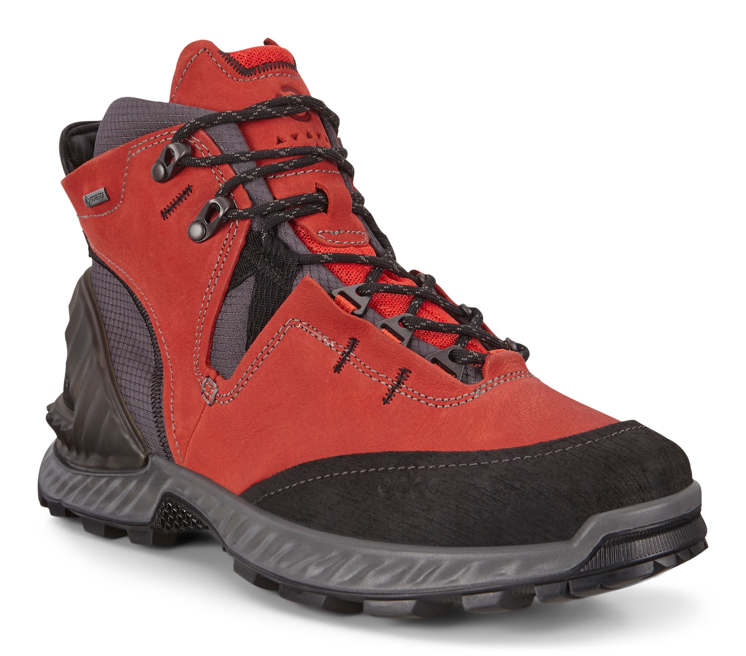 ecco boots red