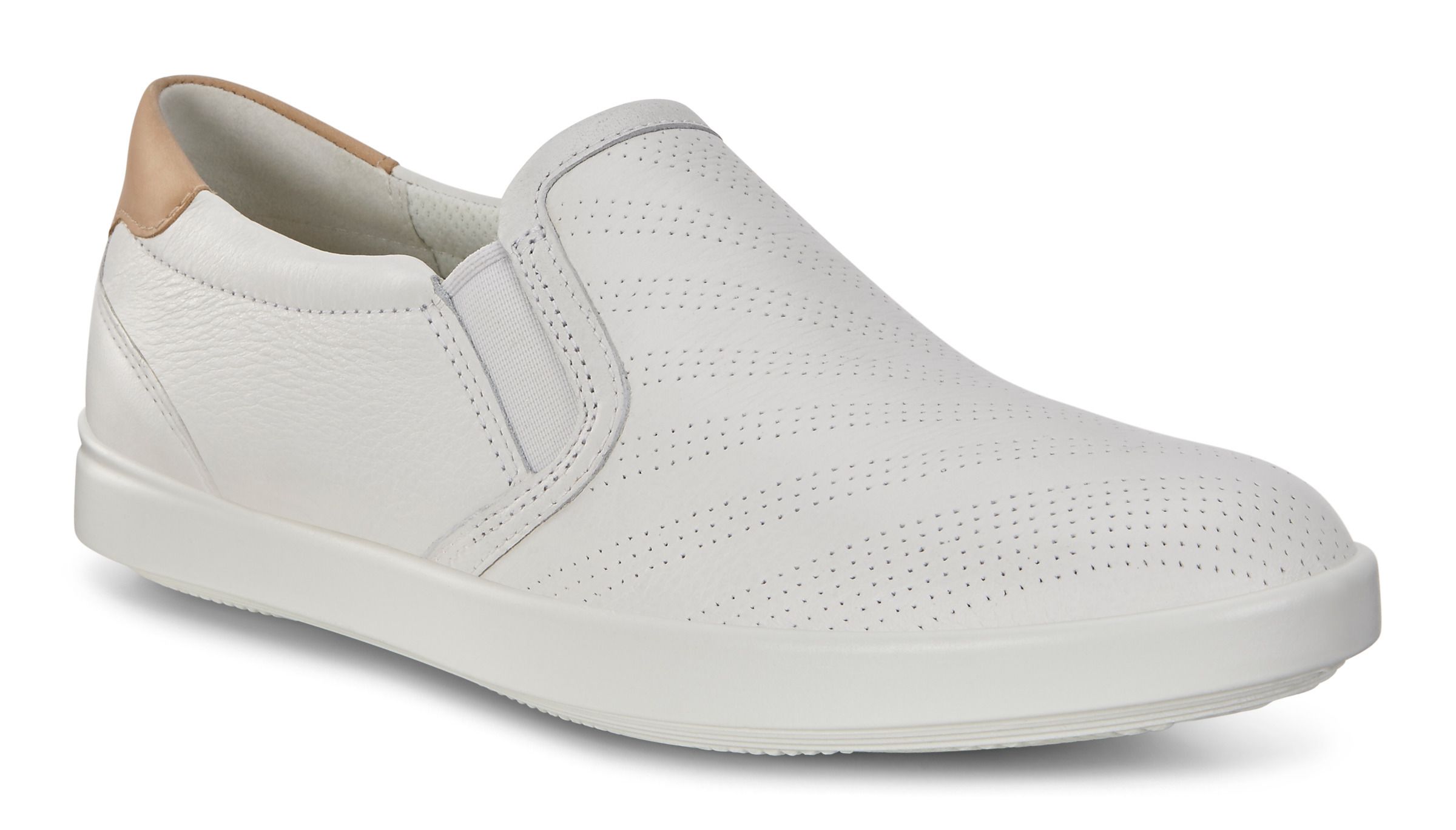 ecco leisure white