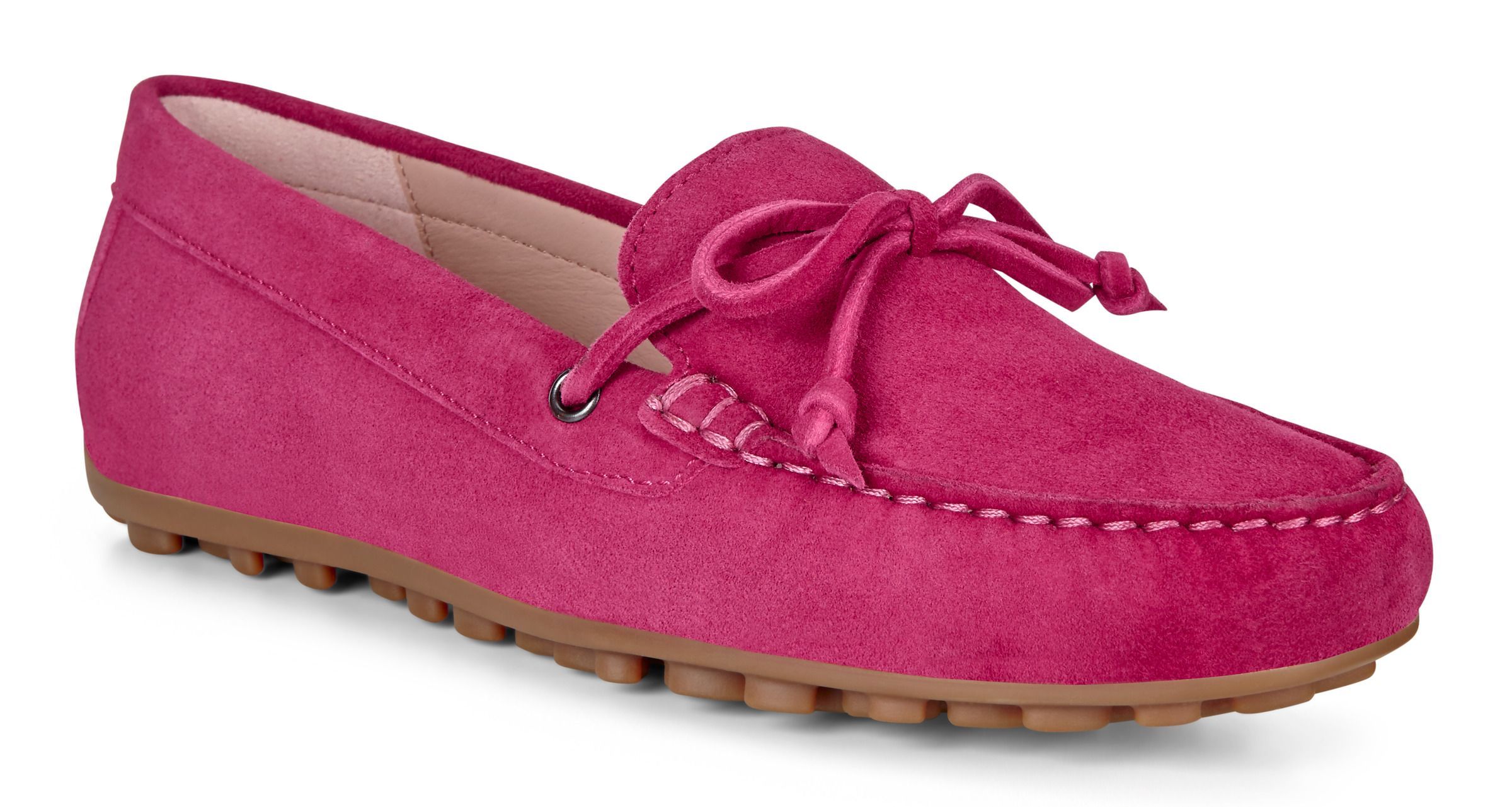 ecco moc womens pink