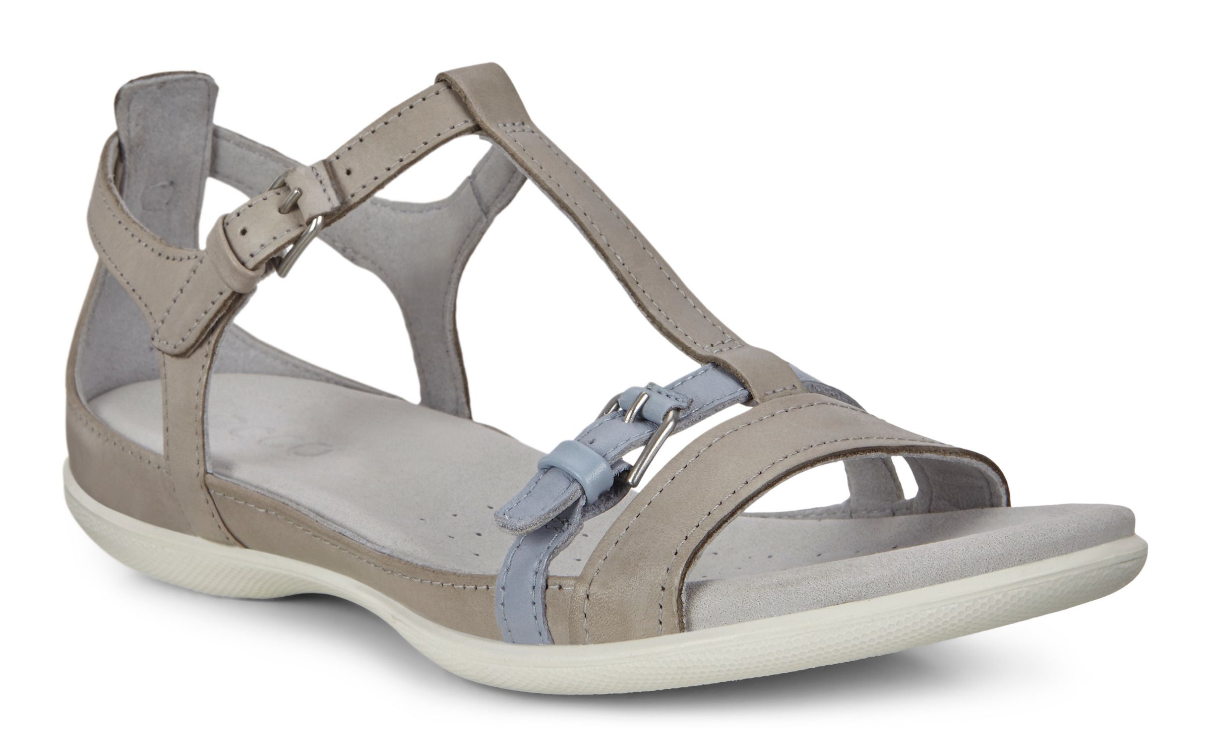 ecco grey sandals