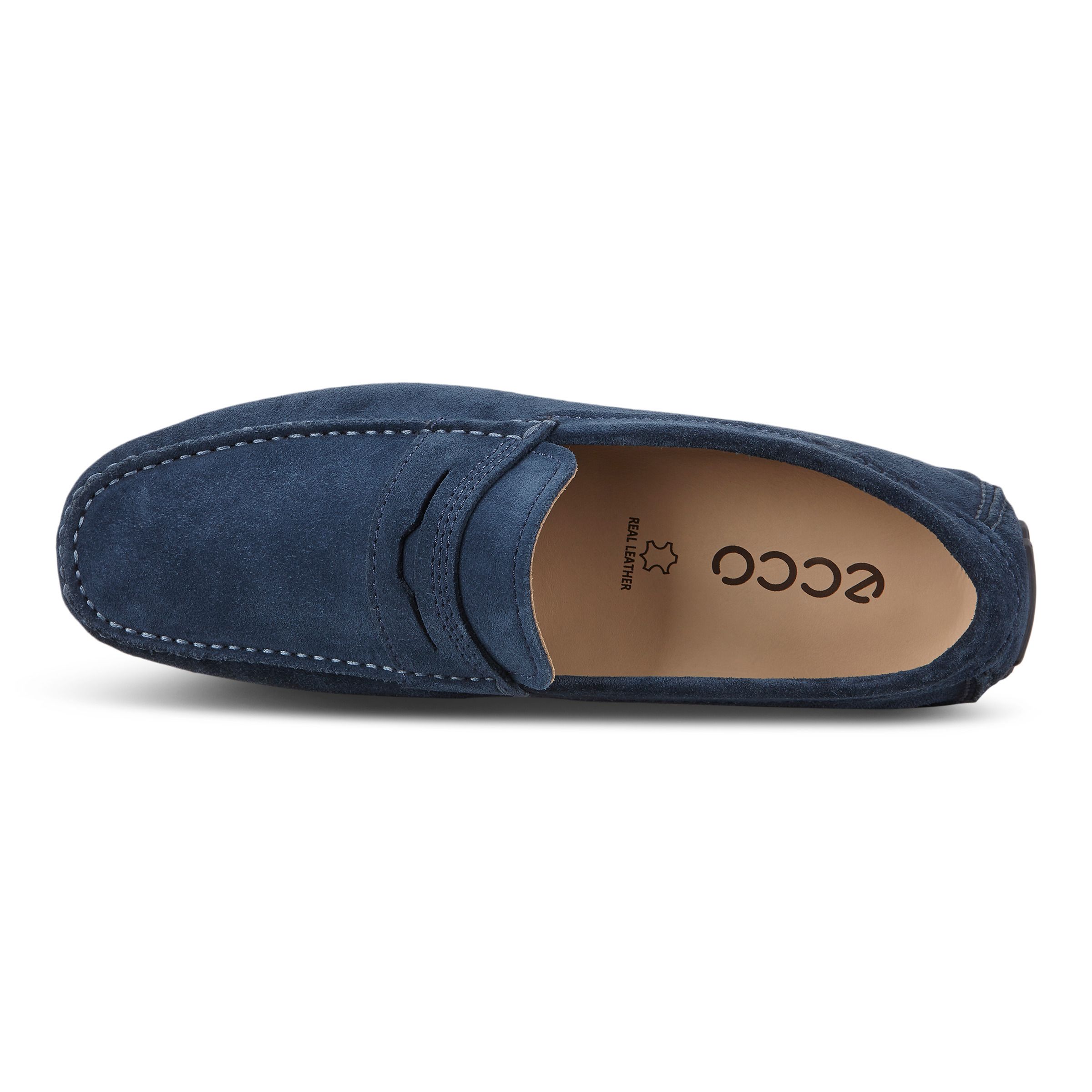 ecco moc 2.0 mens blue