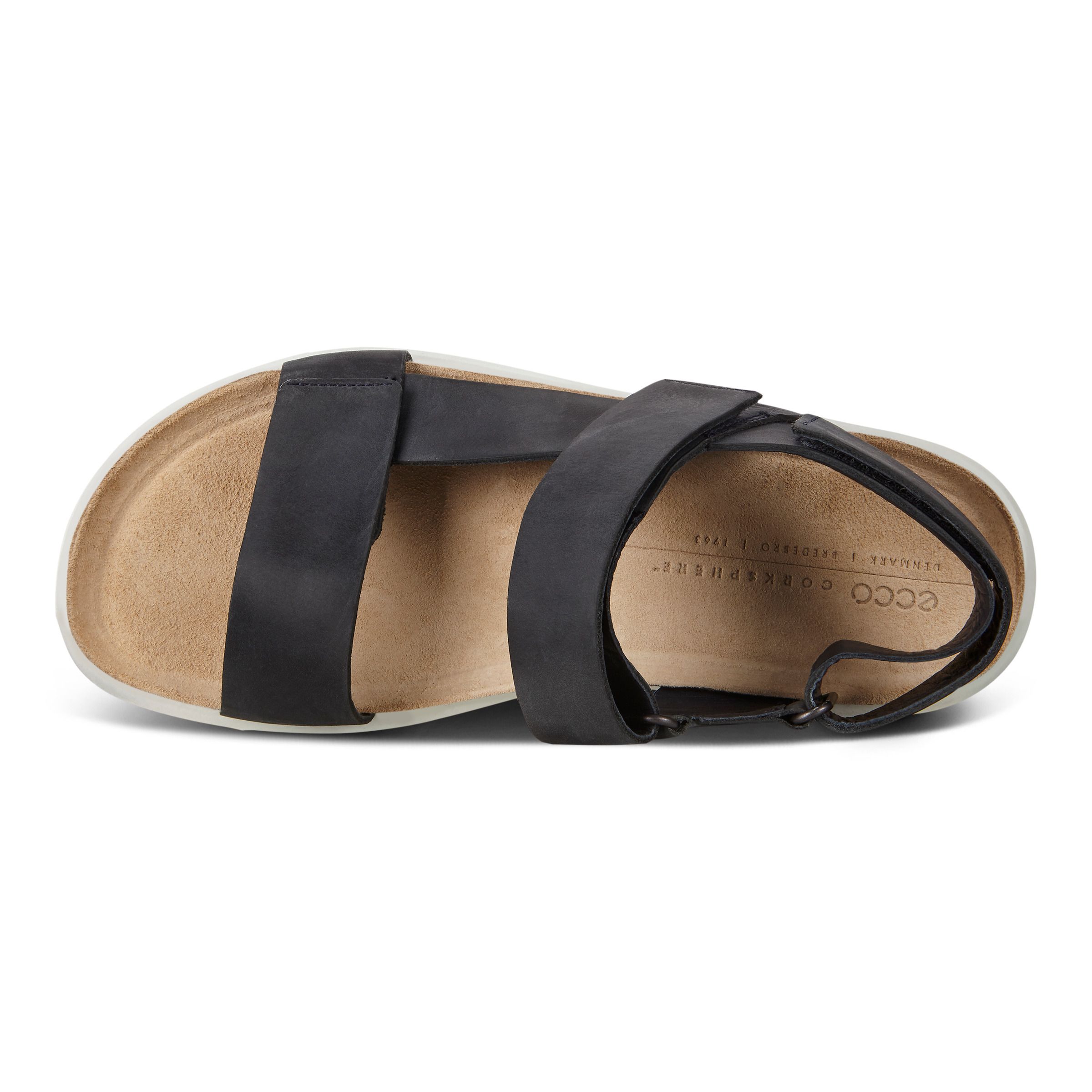ecco corksphere sandal m