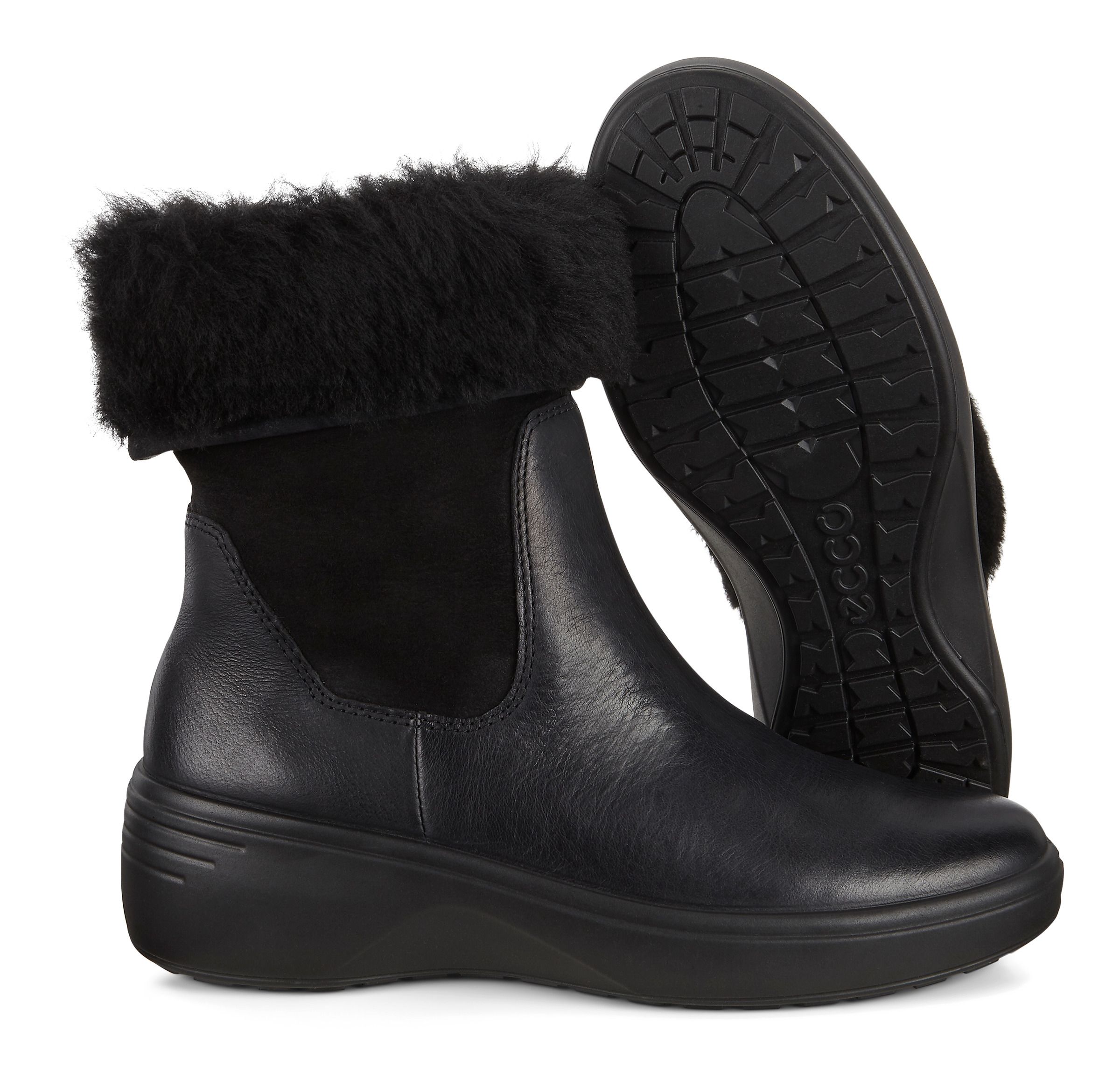 ecco soft wedge tred