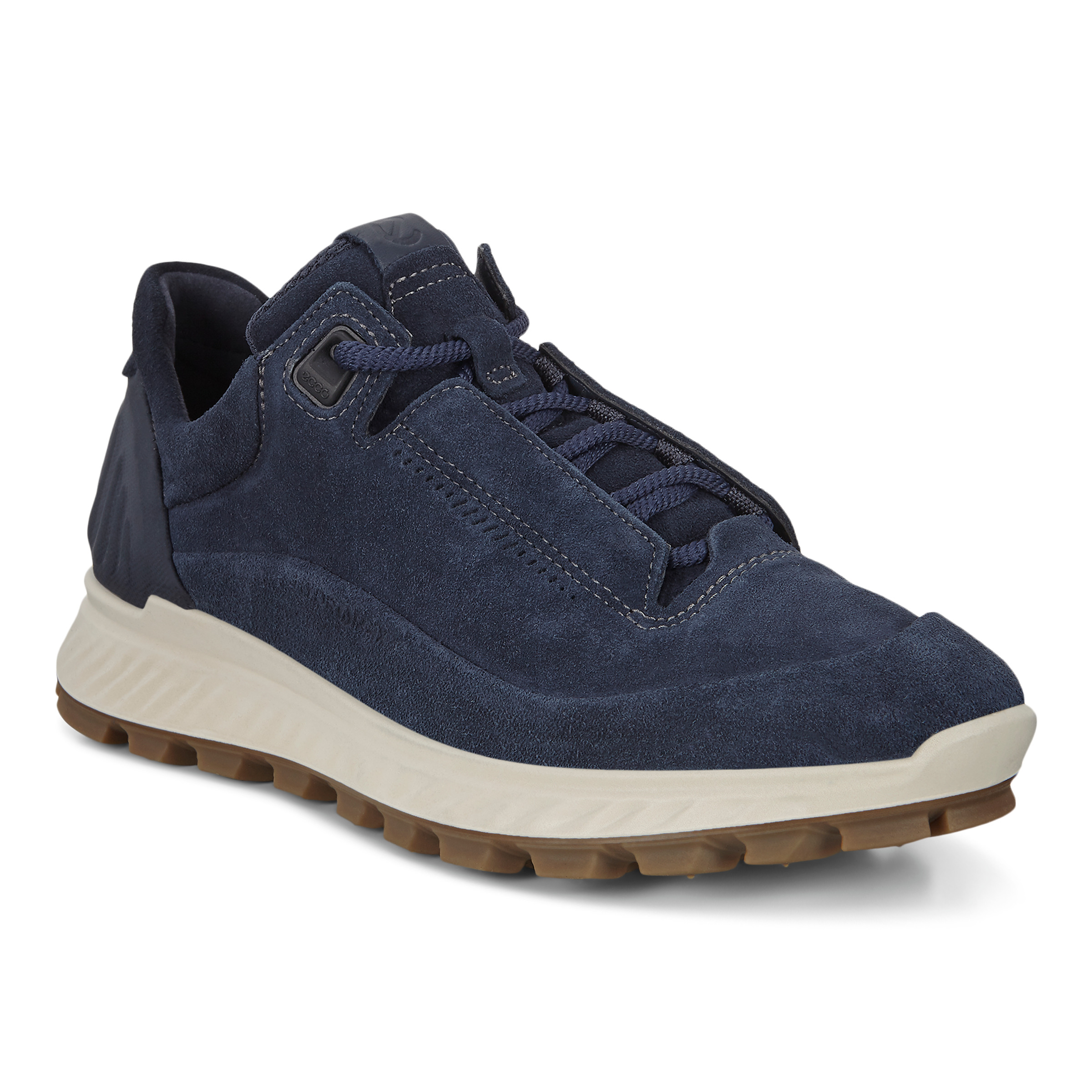 ecco blue suede shoes