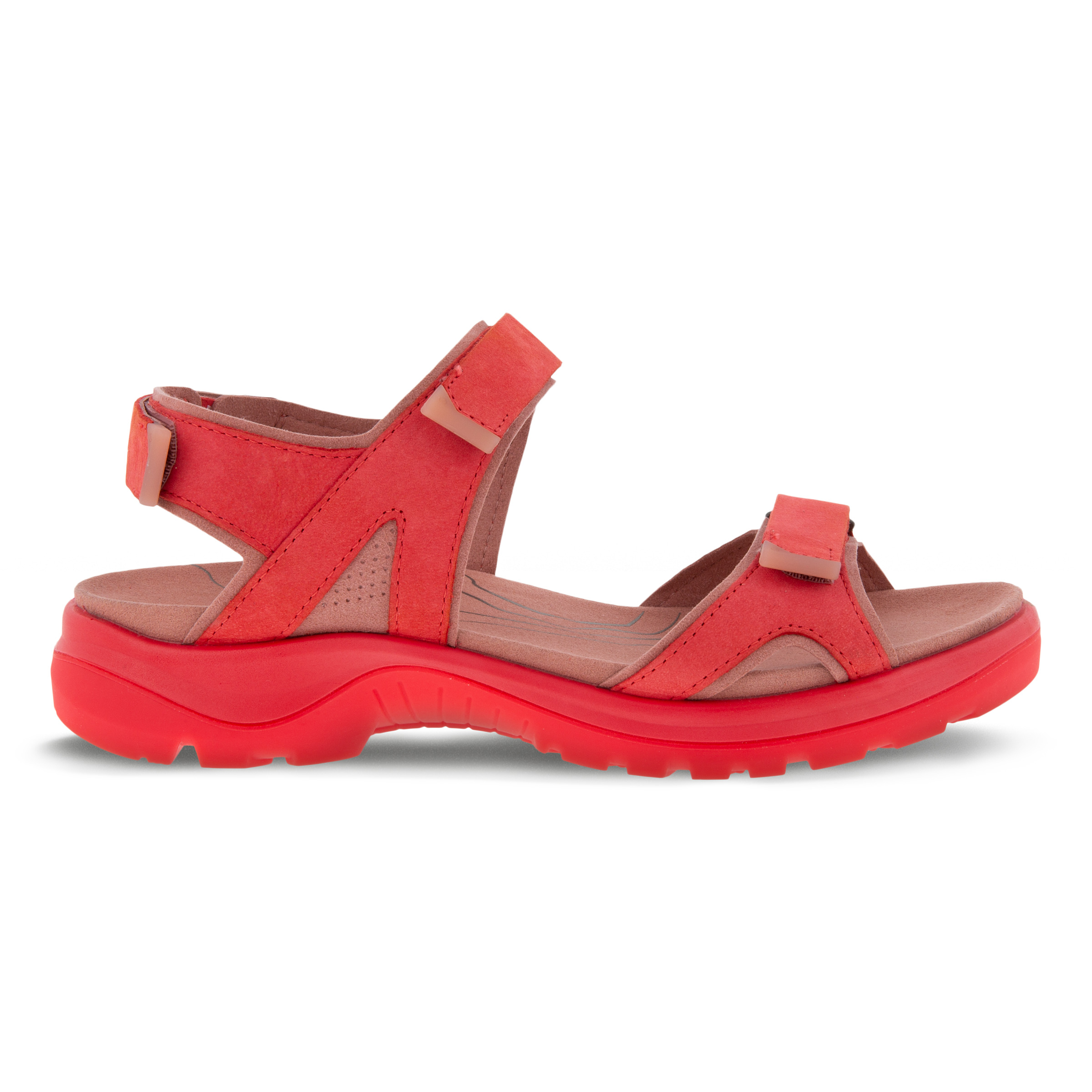 ecco sandals red