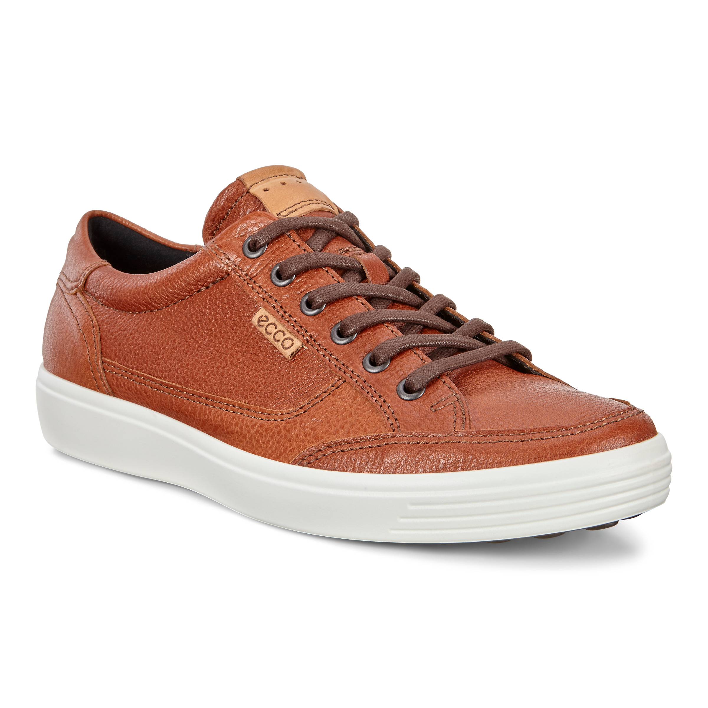 Кеды soft 7 m. Ecco кеды мужские Soft 7 m. Ecco Soft 7 кеды мужские. Ecco men's Soft 7 long Lace Sneaker. Кеды коричневые ecco Soft 7.