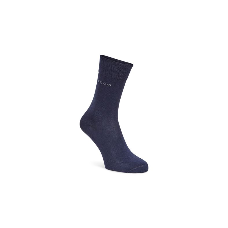 ECCO Soft Touch Crew Sock (أزرق)