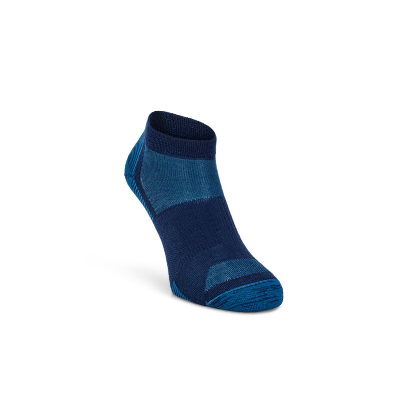 Everyday Quarter Sock (Blue)