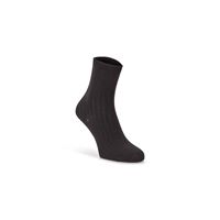 ECCO Ribbed Socks (أسود)