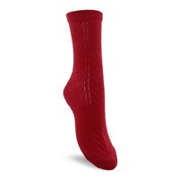 ECCO Herringbone Socks Women's (أحمر)