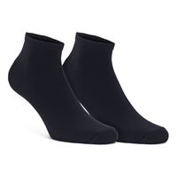 Socks 2-pack Unisex (أسود)