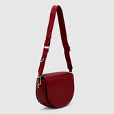 ECCO Textureblock Saddle Bag (Red)