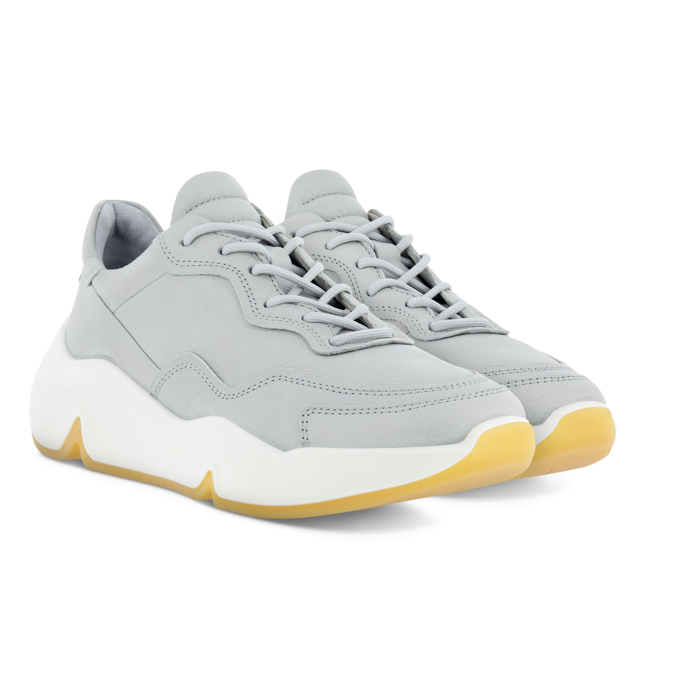 grey chunky sneakers