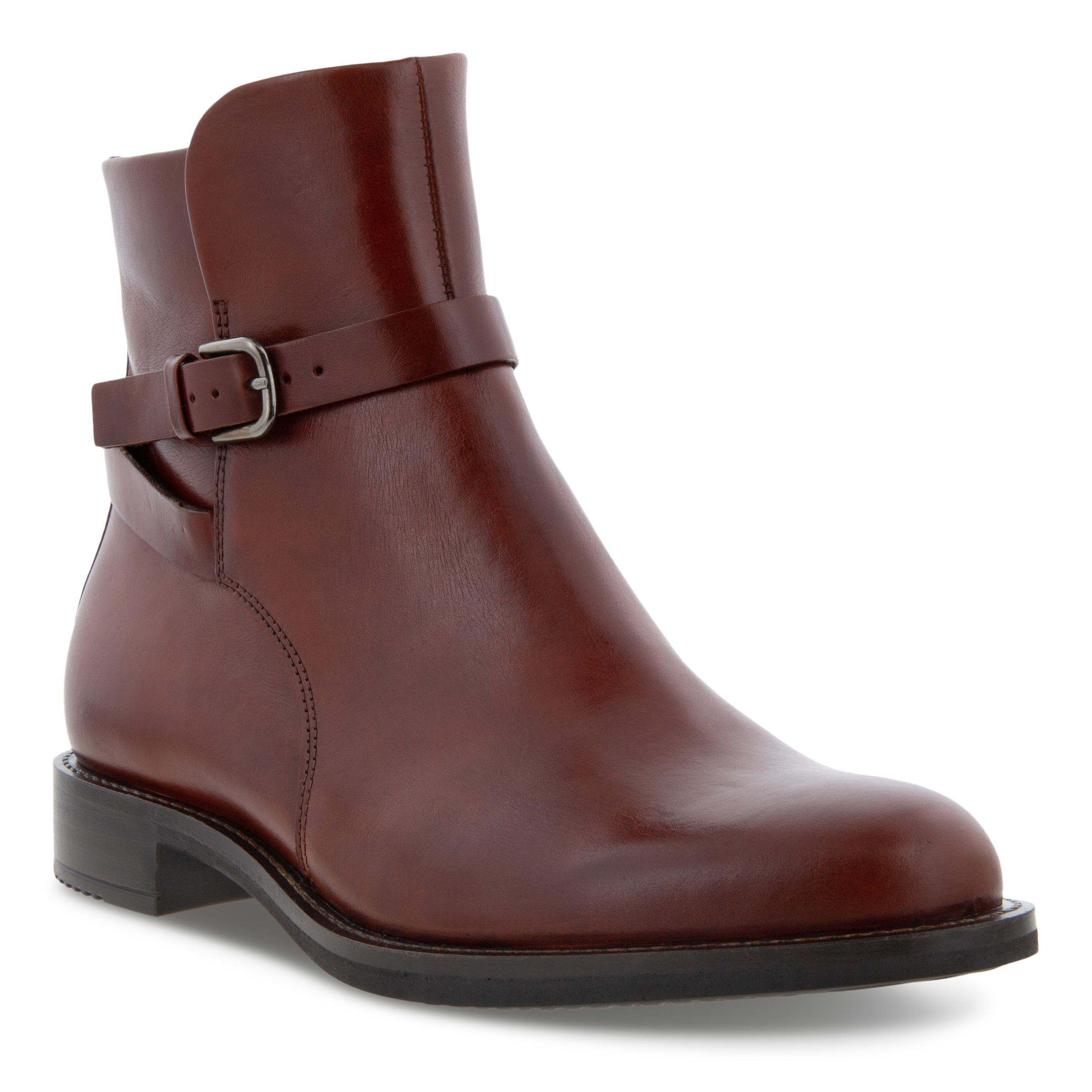 ecco ladies brown ankle boots