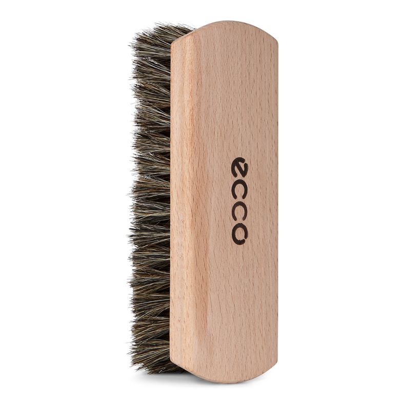ECCO Large Shoe Brush (สีเบจ)