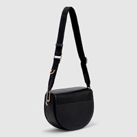 ECCO Textureblock Saddle Bag (Black)