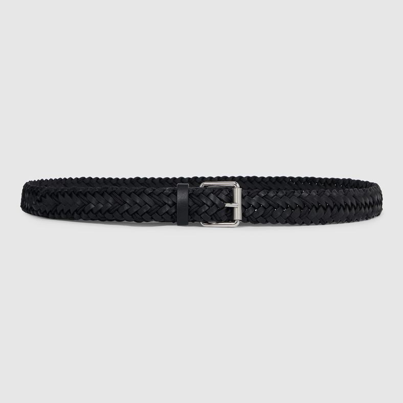ECCO Formal Braided Belt Small (Black)