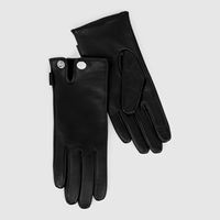 ECCO Womens Snap Gloves (Black)