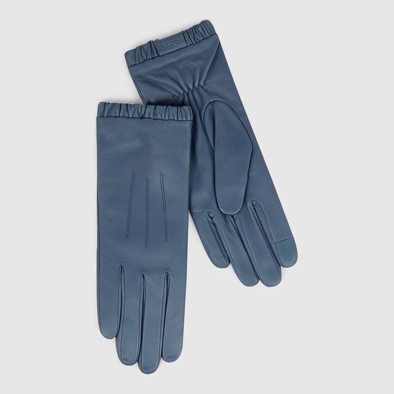 ECCO Womens Classic Gloves (Blue)