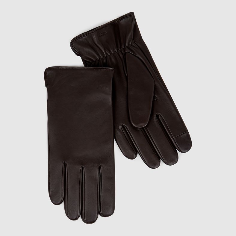 ECCO Mens Minimal Gloves (Brown)
