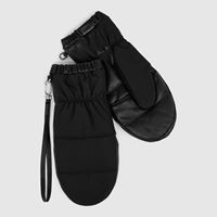 ECCO Mens Quilted Mittens (Black)