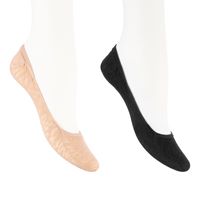 ECCO Footies (2 Pairs Pack) (Black)