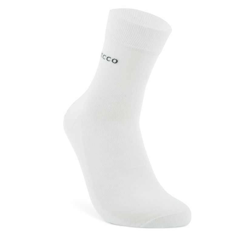ECCO Longlife Ankle Cut (White)