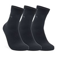 ECCO Classic Ankle Cut 3-Pack (Black)