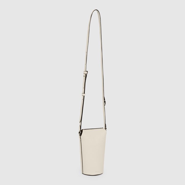 ECCO Pot Bag Textureblock (Beige)