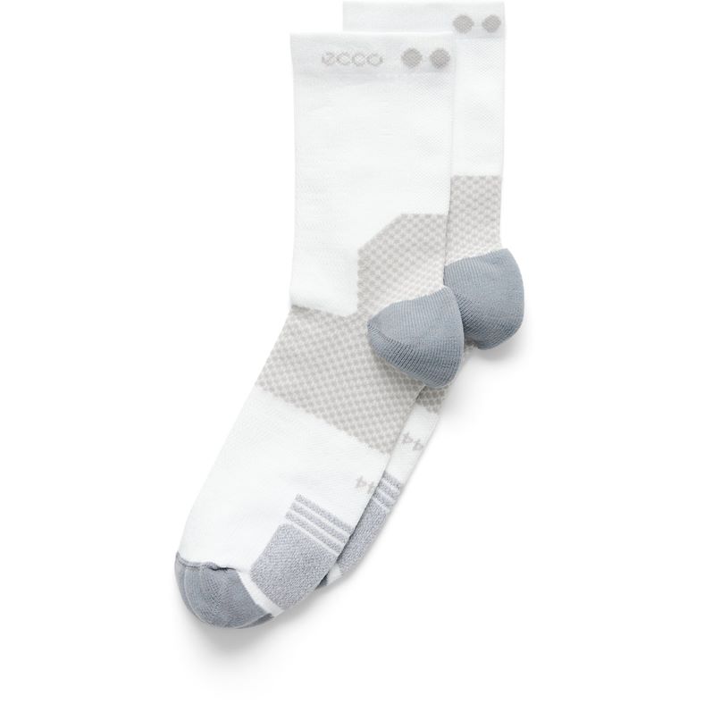 ECCO Tour Lite crew sock (Bianco)