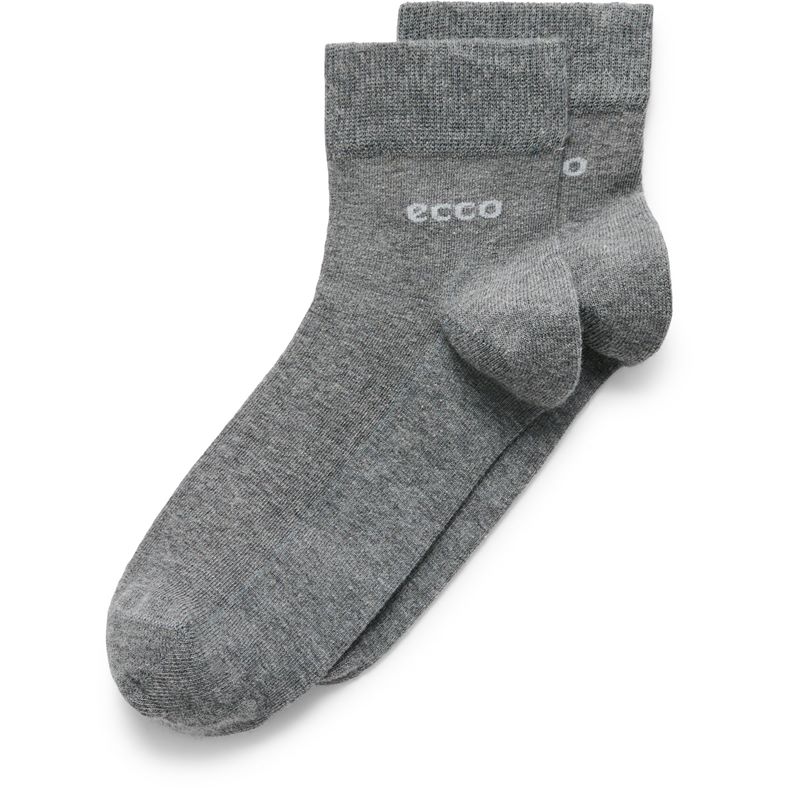 ECCO Longlife Ankle Cut (สีเทา)