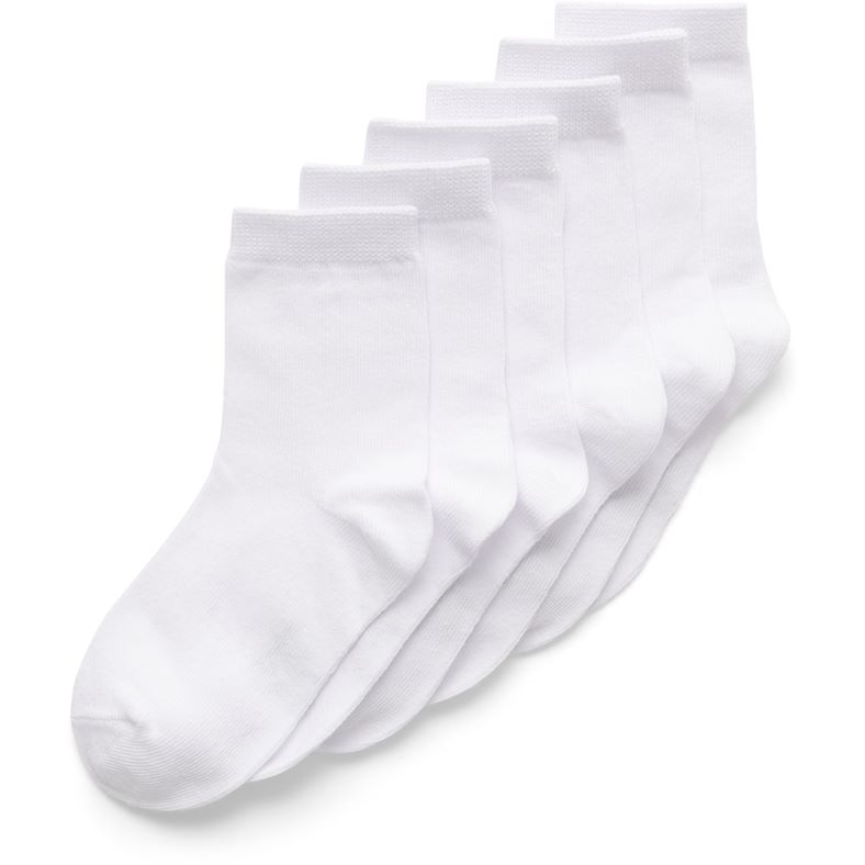 ECCO Play Mid Cut 3-Pack (White)