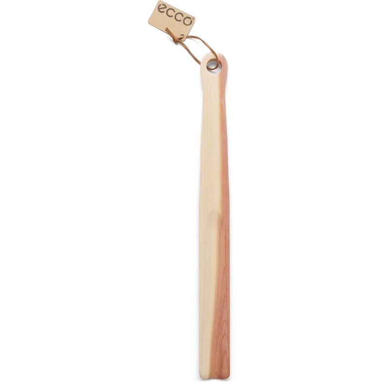 ECCO Long Wooden Shoe Horn (สีน้ำตาล)