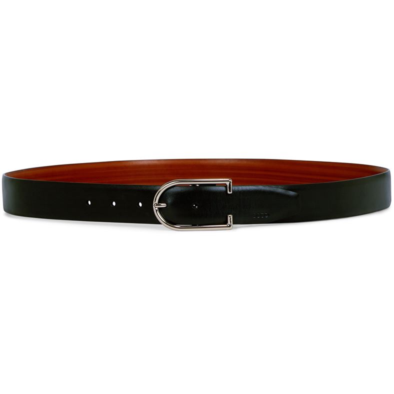 ECCO Belts Formal Reverse (黑色)