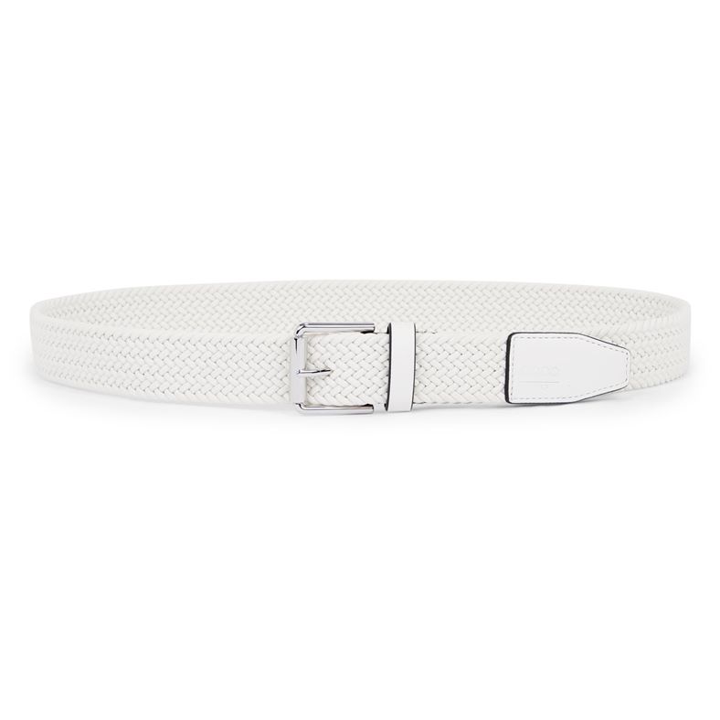 ECCO Belts Golf Braided (Bianco)