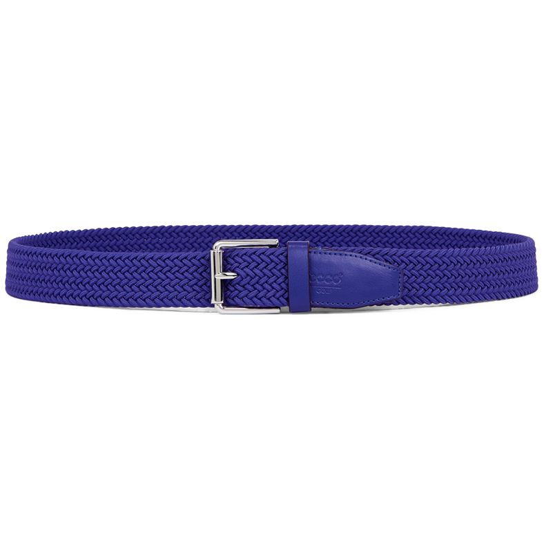 ECCO Belts Golf Braided (Blue)