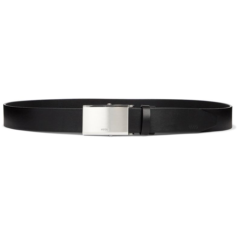 ECCO Belts Leather Adjust (สีดำ)