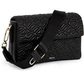 ECCO Pinch Bag L Quilted Wave (黑色)