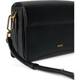 ECCO Pinch Bag L Pebbled Leather (Black)