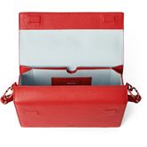 ECCO Pinch Bag L Pebbled Leather (Red)