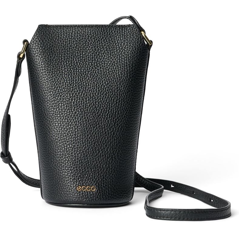 ECCO Pot Bag Pebbled Leather (Nero)