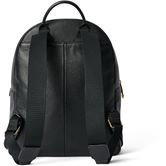 ECCO Round Pack M Pebbled Leather Bag (Black)